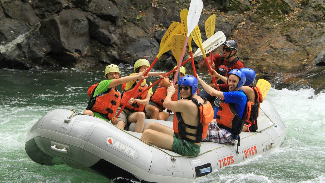 Rafting rio Pacuare, Costa Rica