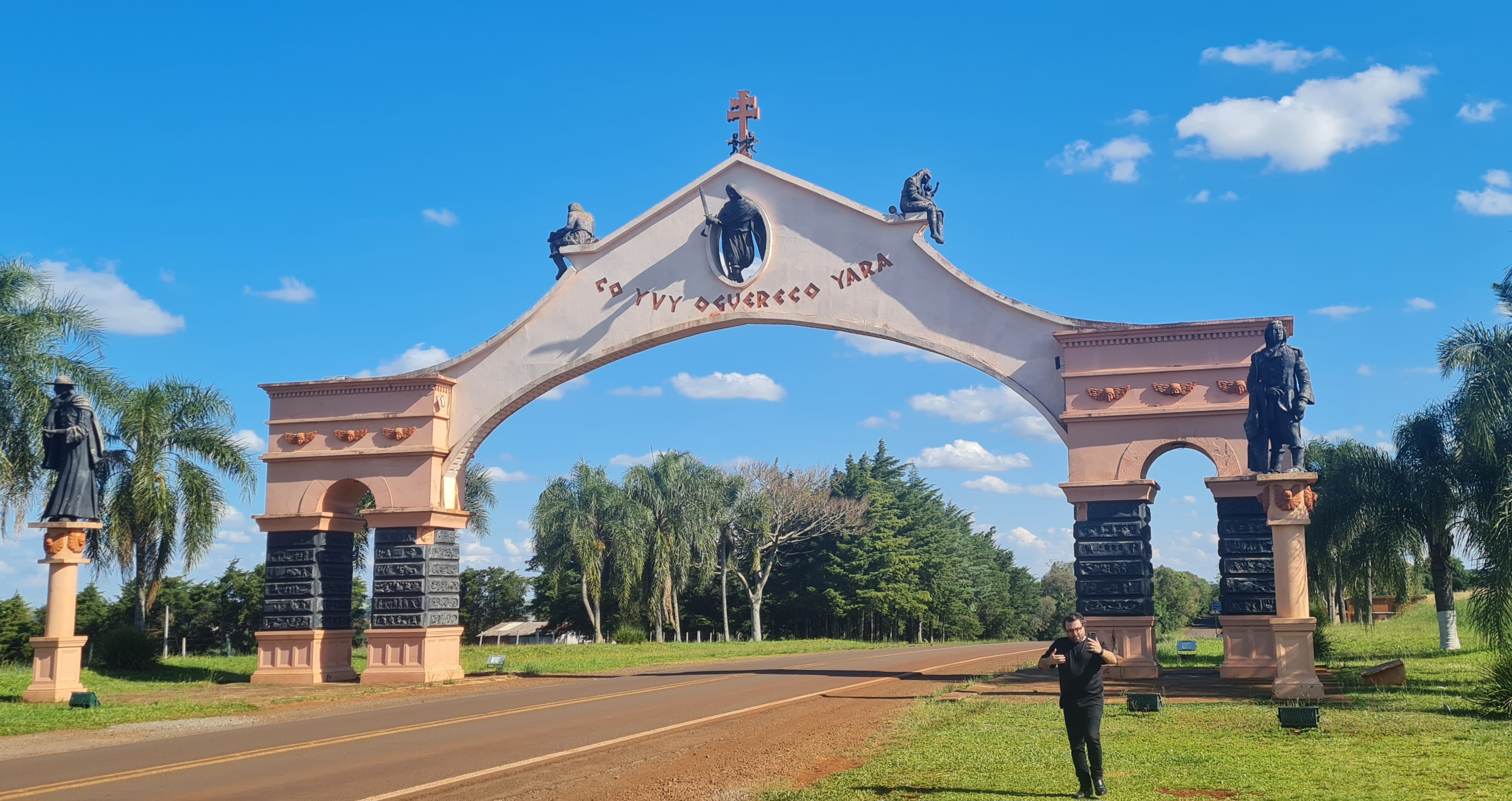 Portal de São Miguel das Missões, Rio Grande do Sul, Brasil