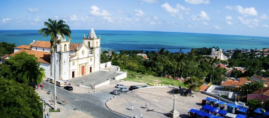 A Matriz de São Salvador do Mundo, no Alto da Sé, compõe um principais cartões-postais de Olinda