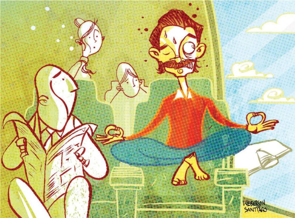 Pequeno manual contra medo de avião