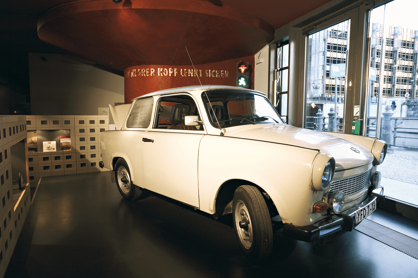 Trabant no DDR Museum, Berlim, Alemanha