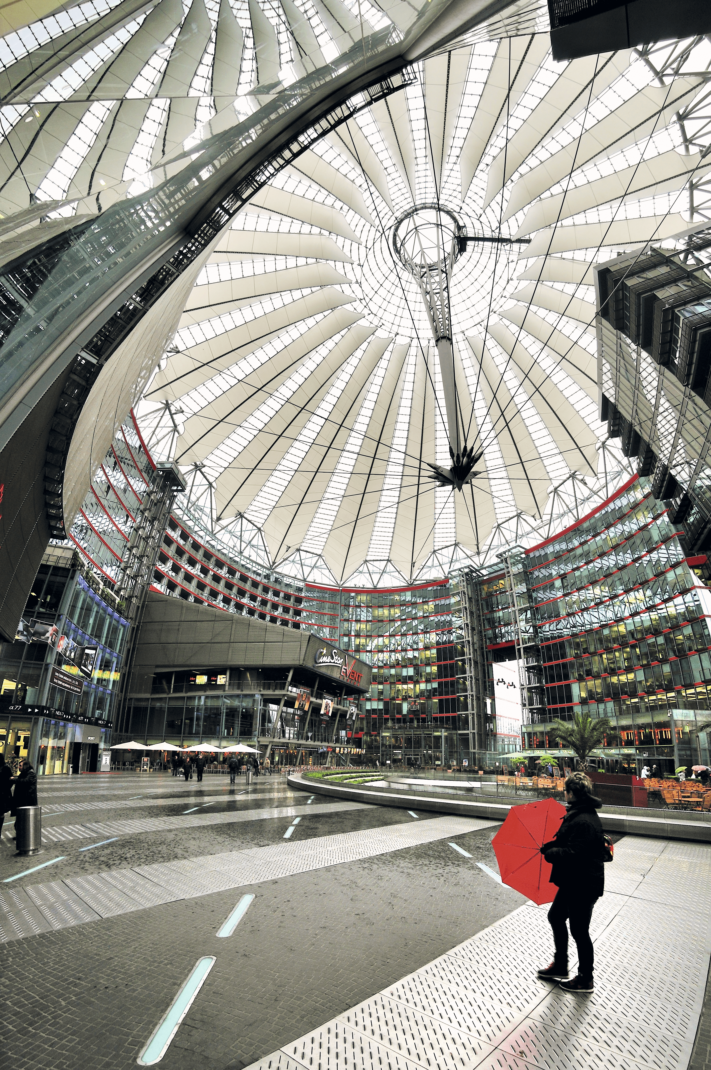 Sony Center, Potsdamer Platz, Berlim, Alemanha