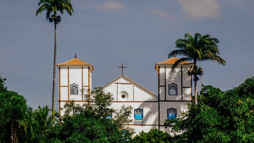 Igreja da Matriz em Pirenópolis, Goiás, Brasil Igreja da Matriz em Pirenópolis, Goiás, Brasil