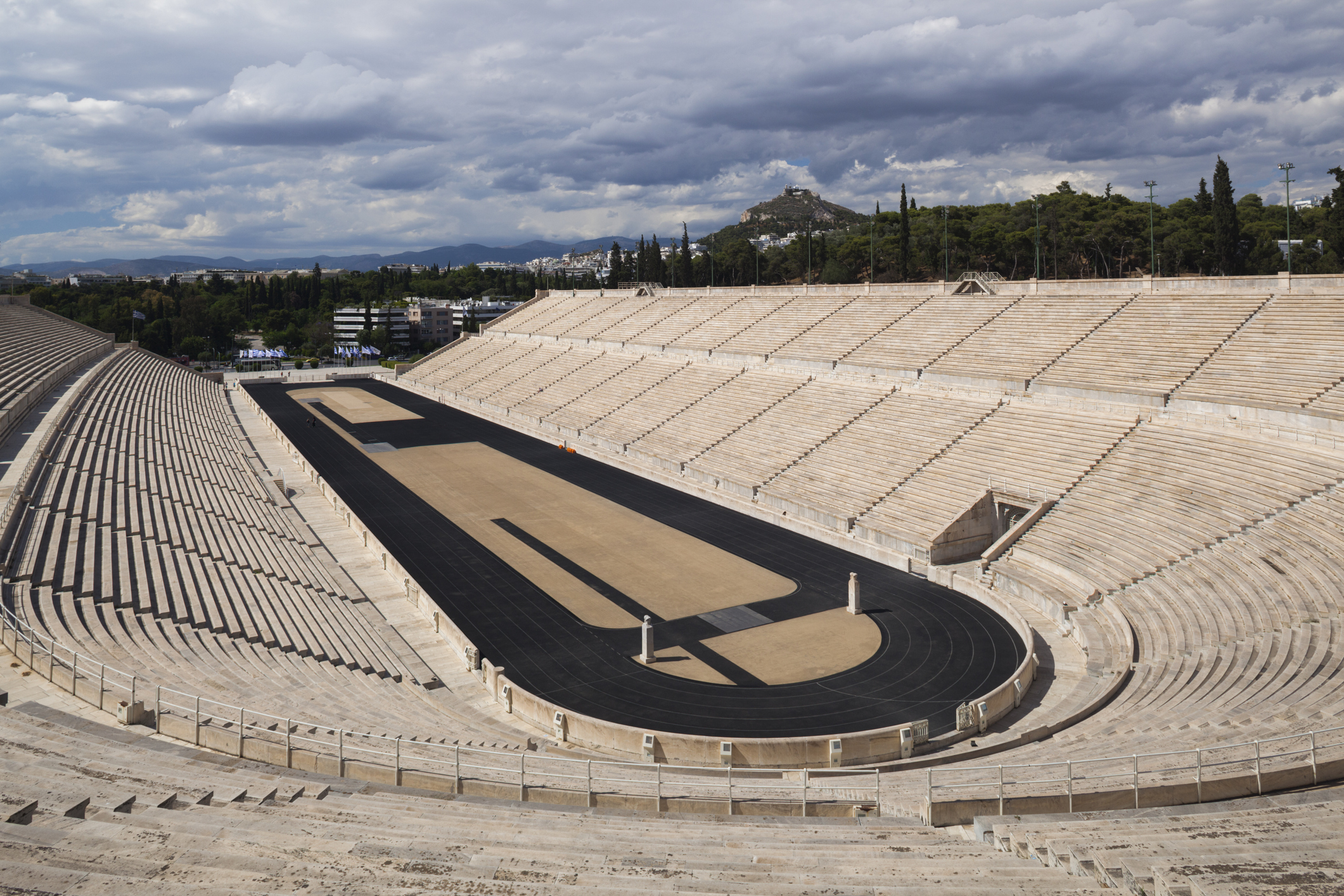 Greece, Athens, Panathenaic Stadium