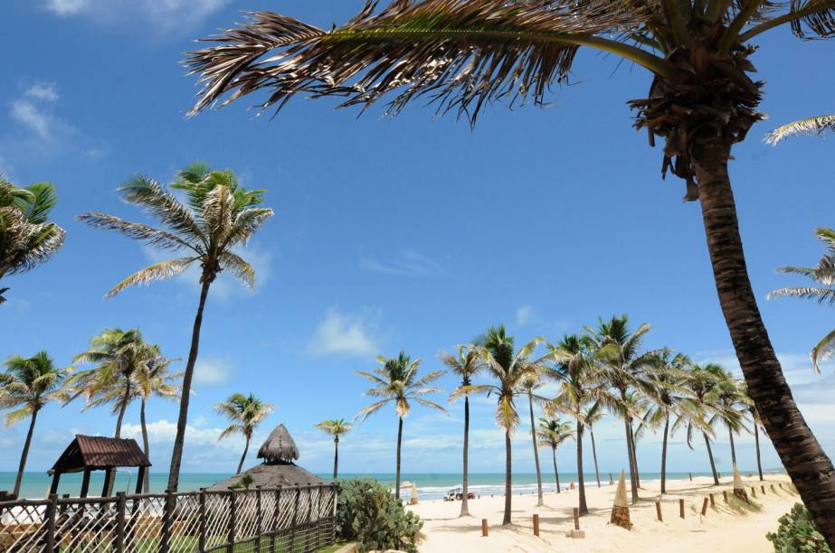 Praia de Porto das Dunas, em Aquiraz