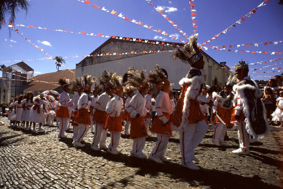 Congada, evento cultural e folclórico tradicional da região
