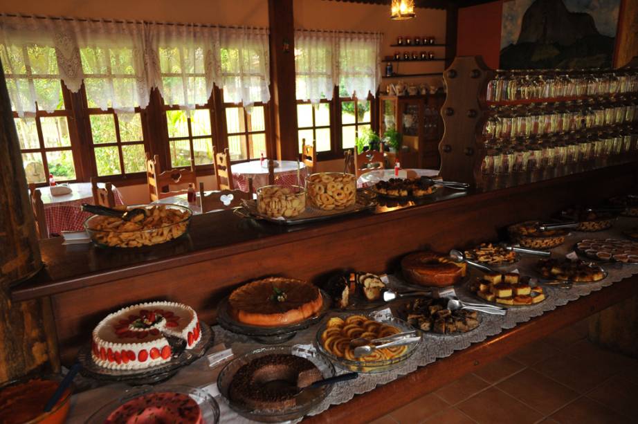 Restaurante na Pedra Azul, em Domingos Martins