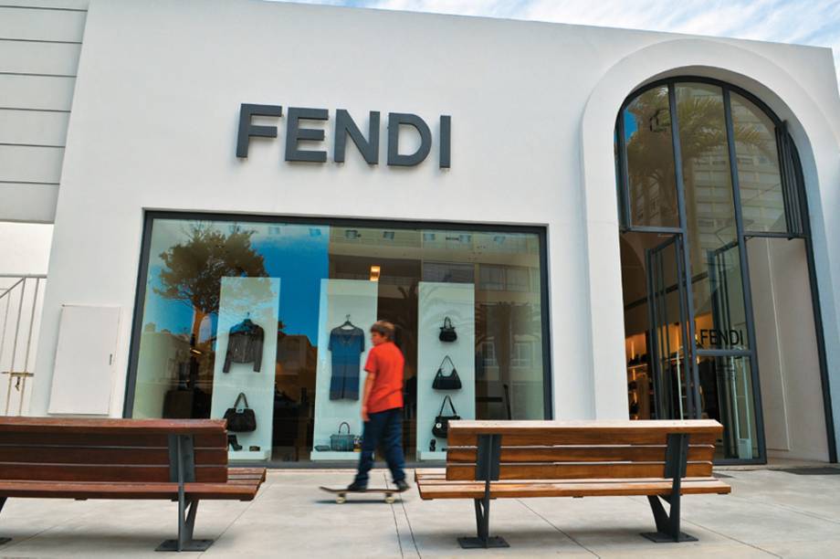 As lojas de grife da Península As lojas de grife da Península