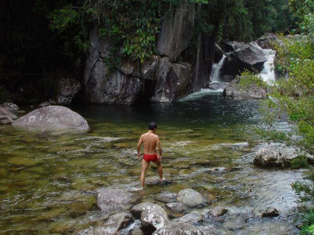 Cachoeira Pitu, no Nacional do Itatiaia Cachoeira Pitu, no Nacional do Itatiaia