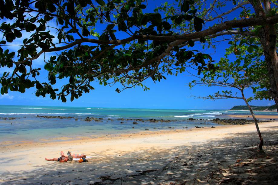 A Praia do Espelho faz parte do roteiro da Costa do Descobrimento em Porto Seguro, Bahia