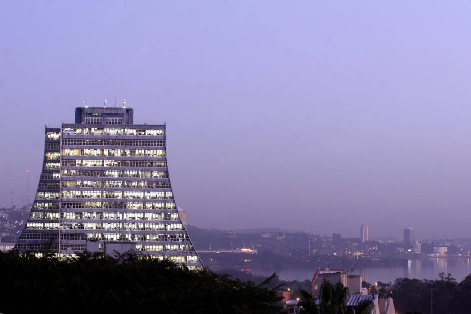 Centro Administrativo, em Porto Alegre, no Rio Grande do Sul