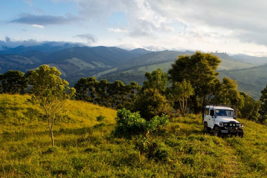 Jipe nos arredores de Gonçalves, Minas Gerais