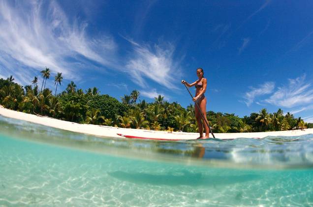 Stand up paddle em Fiji Stand up paddle em Fiji