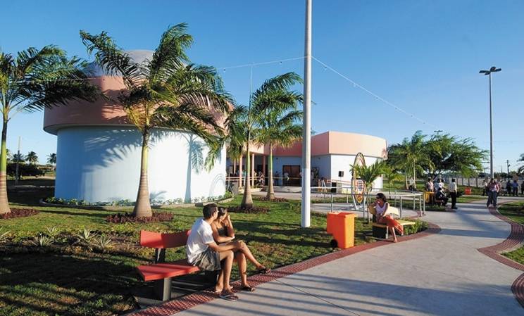 A Casa de Ci&ecirc;ncia e Tecnologia tem mais de 80 experimentos interativos, que mostram conceitos da f&iacute;sica