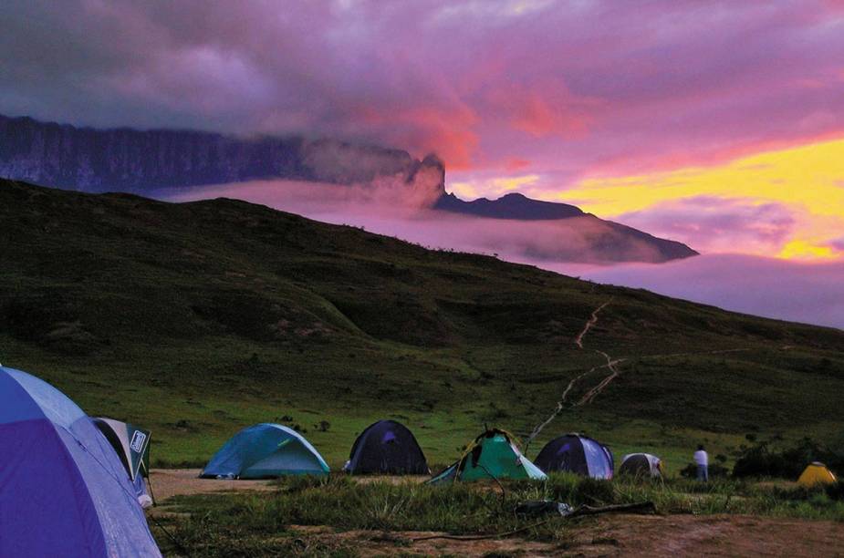 Acampamento no Monte Roraima