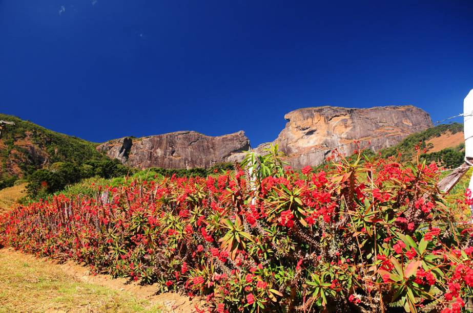 Formação rochosa que integra o complexo da Pedra do Baú