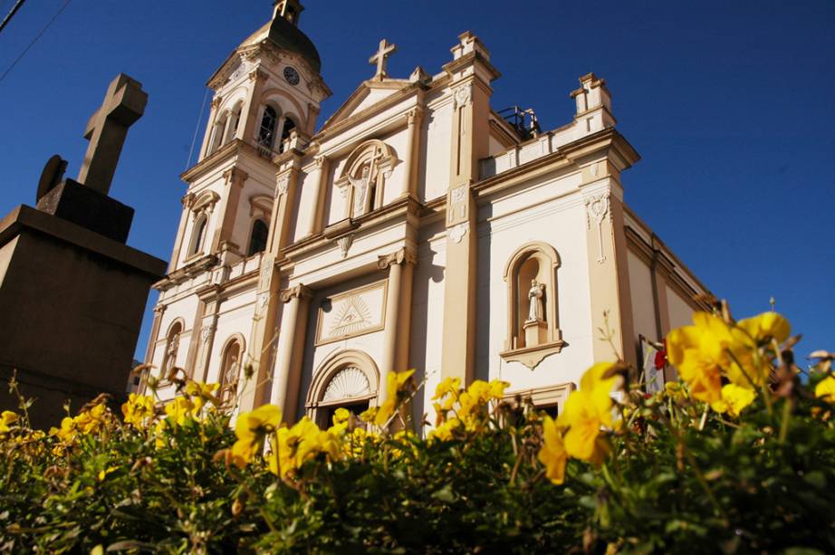 Igreja Santo Antonio, em Bento Gonçalves, no Rio Grande do Sul