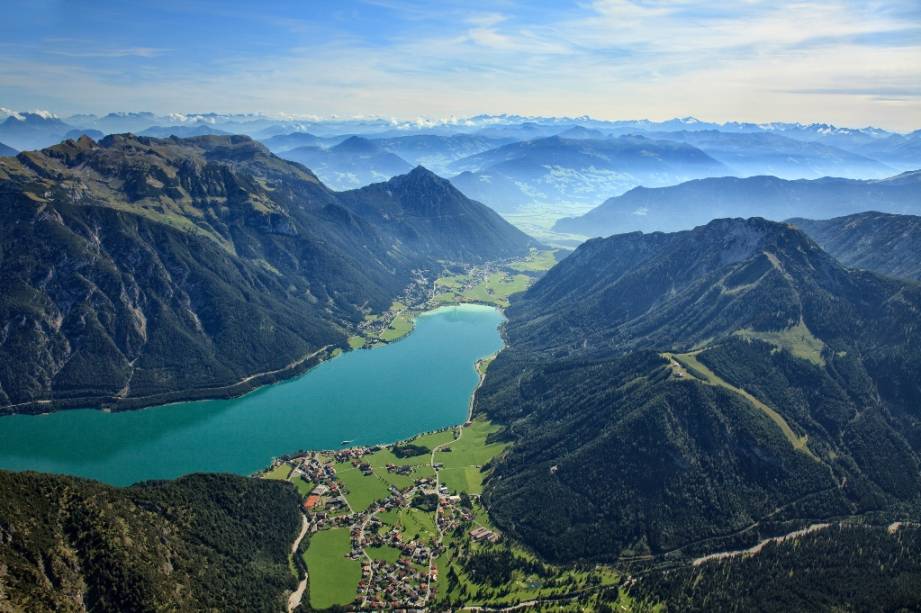 Lago Achensee, no Tirol Lago Achensee, no Tirol
