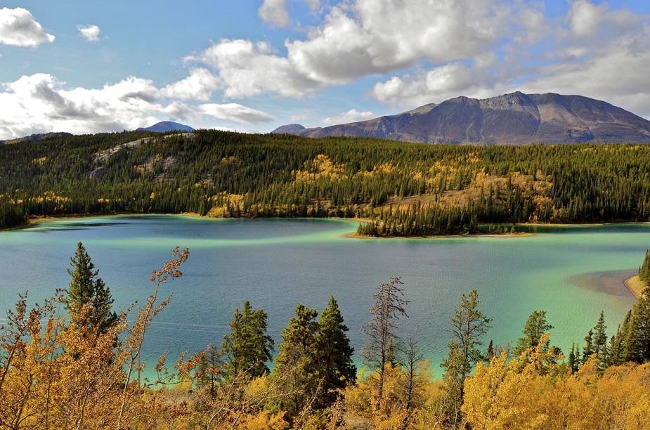 <strong>Yukon, <a href="https://viajeaqui.abril.com.br/paises/canada" target="_blank" rel="noopener">Canadá</a>, e Alasca, <a href="https://viajeaqui.abril.com.br/paises/estados-unidos" target="_blank" rel="noopener">Estados Unidos</a></strong> Engana-se quem pensa que o Canadá e o norte dos Estados Unidos são formados apenas por geleiras e que tudo é coberto por neve. Pelo contrário, é a terra dos contrastes, com florestas, vulcões, tundras e, claro, gelo. As temperaturas na trilha de Yukon (foto) costumam variar entre -8°C e 10°C. Outra opção, mais longa, com cerca de 1.700 quilômetros, é a trilha de Iditarod, em meio à vida selvagem do Alasca. Os melhores meses para visitar a região são junho, julho e agosto. <strong>Yukon, <a href="https://viajeaqui.abril.com.br/paises/canada" target="_blank" rel="noopener">Canadá</a>, e Alasca, <a href="https://viajeaqui.abril.com.br/paises/estados-unidos" target="_blank" rel="noopener">Estados Unidos</a></strong> Engana-se quem pensa que o Canadá e o norte dos Estados Unidos são formados apenas por geleiras e que tudo é coberto por neve. Pelo contrário, é a terra dos contrastes, com florestas, vulcões, tundras e, claro, gelo. As temperaturas na trilha de Yukon (foto) costumam variar entre -8°C e 10°C. Outra opção, mais longa, com cerca de 1.700 quilômetros, é a trilha de Iditarod, em meio à vida selvagem do Alasca. Os melhores meses para visitar a região são junho, julho e agosto.