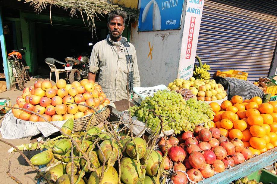 Muito cuidado com as frutas - o melhor é comer as que você pode descascar Muito cuidado com as frutas - o melhor é comer as que você pode descascar