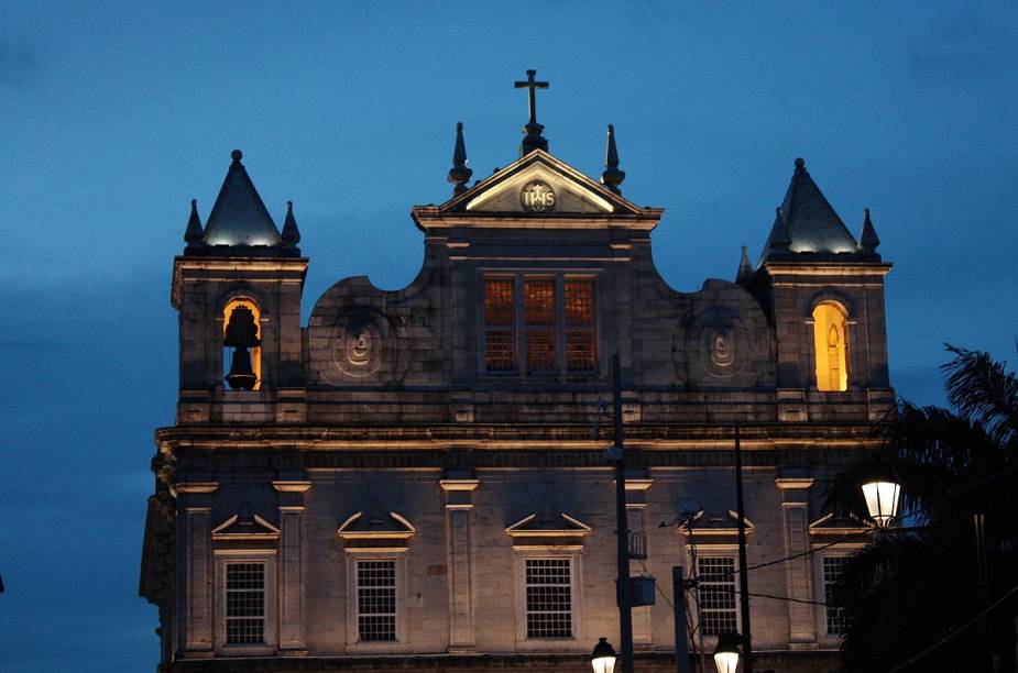 A Catedral Basílica de Salvador, também no Pelourinho: uma restauração concluída em 2018 devolveu todo seu esplendor