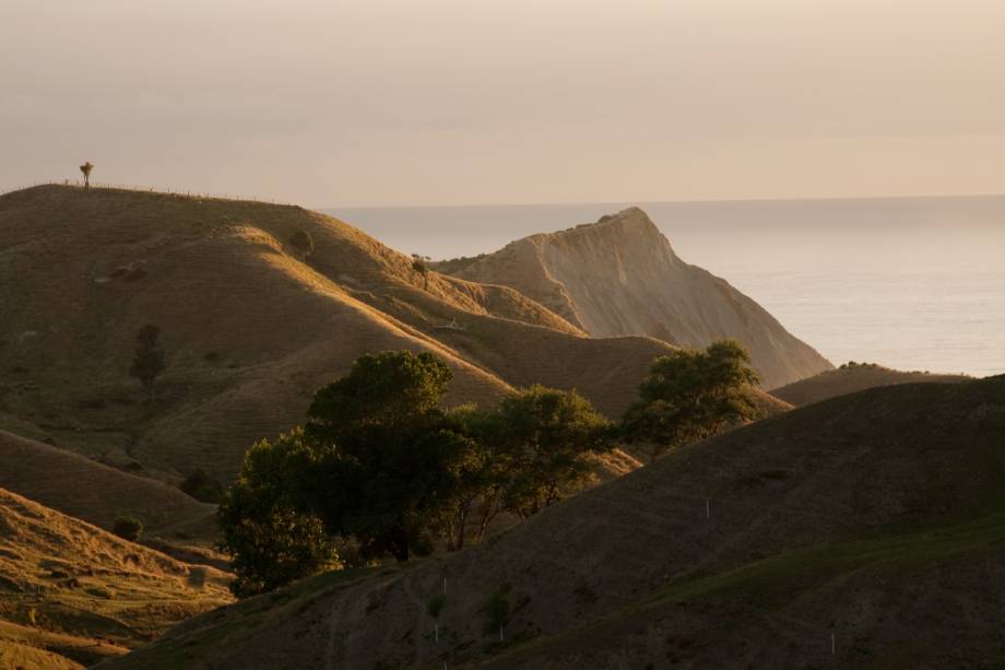 <em><strong>Gisborne</strong> </em>- Entre as atrações na região, está a trilha até o Monte Hikurangi, a 1.754 metros acima do nível do mar, de onde o nascer do sol é um grande espetáculo