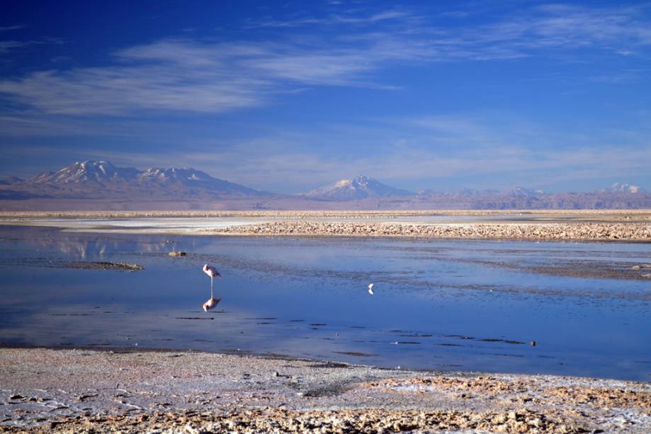 A imensidão do <a href="https://viajeaqui.abril.com.br/estabelecimentos/chile-san-pedro-de-atacama-atracao-salar-do-atacama" rel="Salar do Atacama" target="_blank">Salar do Atacama</a>, um deserto de sal em <a href="https://viajeaqui.abril.com.br/cidades/chile-san-pedro-de-atacama" rel="San Pedro de Atacama" target="_blank">San Pedro de Atacama</a>, <a href="https://viajeaqui.abril.com.br/paises/chile" rel="Chile" target="_blank">Chile</a>