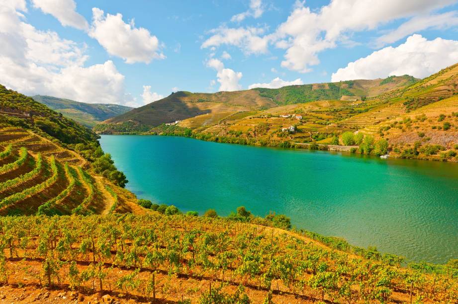 <strong>Região Vinícola do <a href="https://viajeaqui.abril.com.br/cidades/portugal-douro-e-trasosmontes" rel="Alto Douro" target="_blank">Alto Douro</a> </strong>                                    As encostas do rio mais famoso de Portugal são cobertas por vinhedos. As aldeias pequeninas não intimidam o tamanho das vinícolas nem os seus mais de dois mil anos de história. O ilustríssimo vinho do Porto é filho da região do Alto douro