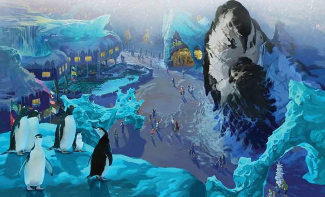 <strong>Antarctica - Empire of Peguin</strong>, atração de 2013 no SeaWorld <strong>Antarctica - Empire of Peguin</strong>, atração de 2013 no SeaWorld