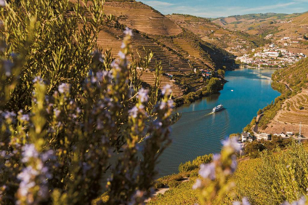 Barcos tamb&eacute;m levam turistas pelo <strong>Rio Douro</strong>