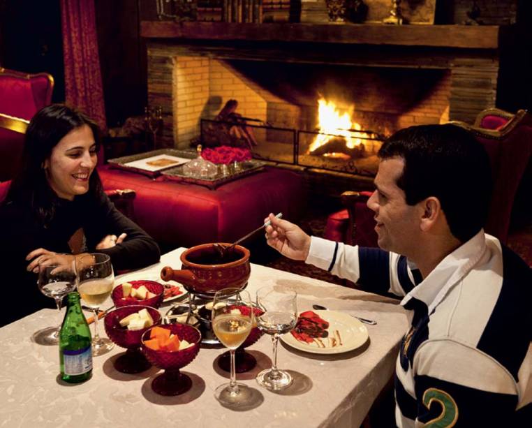 Fondue do Belle du Vallais, em Gramado Fondue do Belle du Vallais, em Gramado