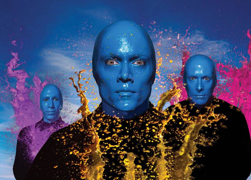 O CityWalk é o endereço do Blue Man Group em Orlando