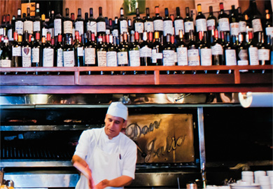 O bodegón Don Julio, de comida argentina tradicional O bodegón Don Julio, de comida argentina tradicional
