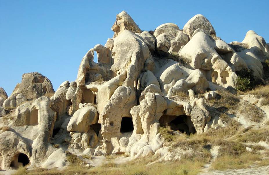 Formações rochosas da Capadócia Formações rochosas da Capadócia