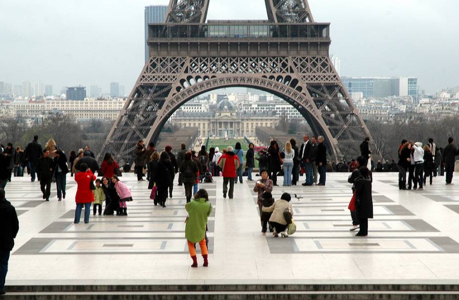 Esplanada do Trocad&eacute;ro, em Paris