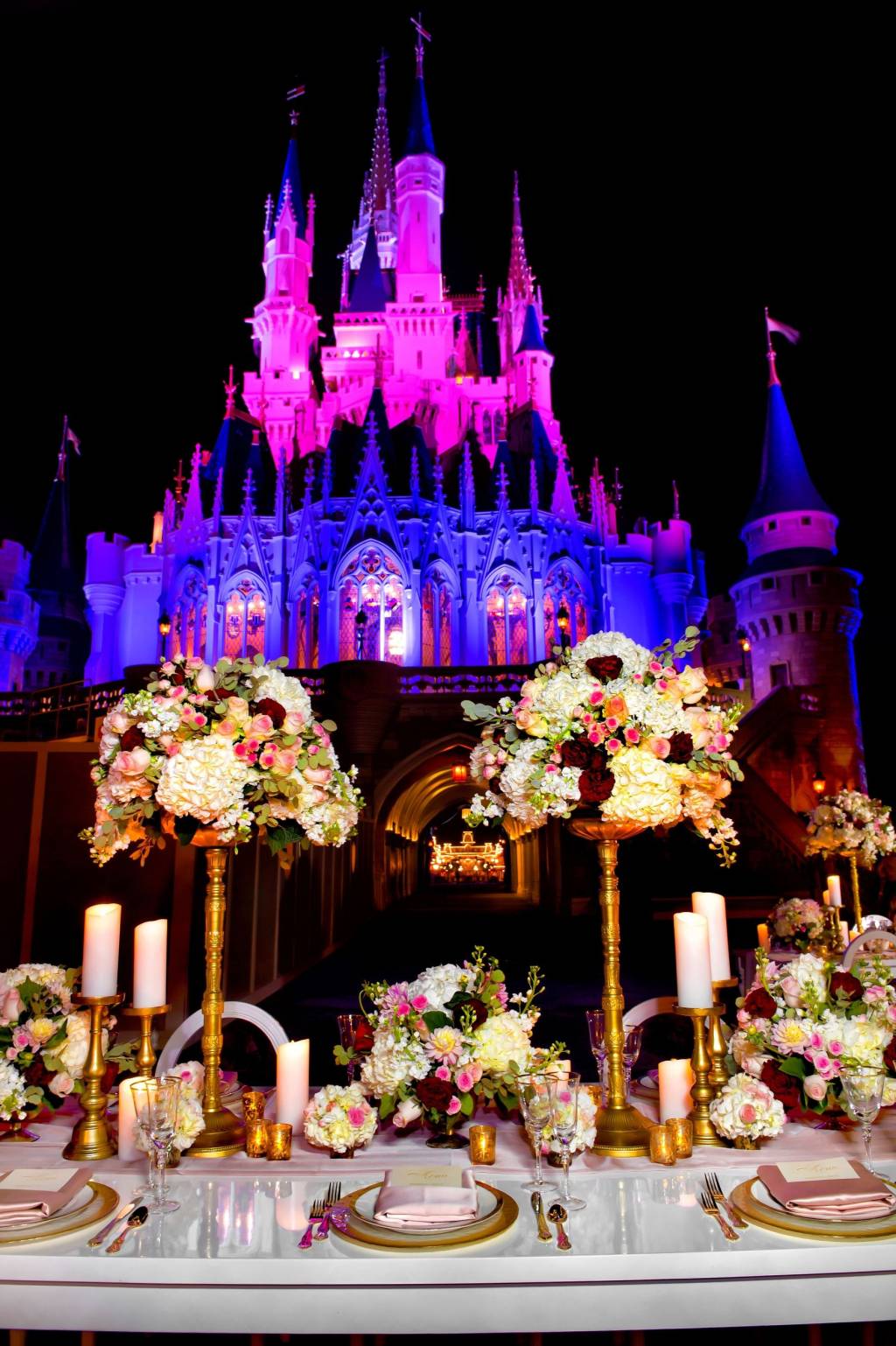 Casamento Disney mesa noite magic-kingdom-wedding-night-2-1476284099