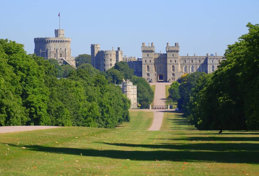 Castelo de Windsor, em Windsor, Inglaetrra, Reino Unido Castelo de Windsor, em Windsor, Inglaetrra, Reino Unido