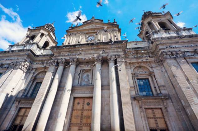 Catedral na Cidade de Guatemala Catedral na Cidade de Guatemala