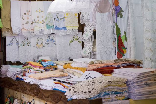 Rendas e bordados do Centro de Turismo, Fortaleza, Ceará Rendas e bordados do Centro de Turismo, Fortaleza, Ceará