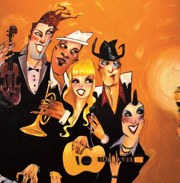 Por onde começar? Pintura dos tempos do jazz da galeria Hoypoloi
