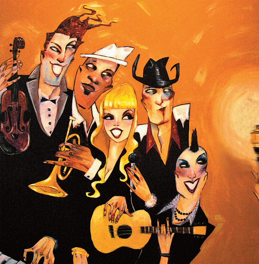 Por onde começar? Pintura dos tempos do jazz da galeria Hoypoloi Por onde começar? Pintura dos tempos do jazz da galeria Hoypoloi