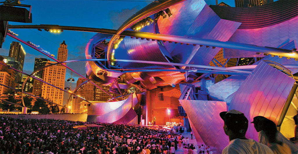 Show no Jay Pritzker Pavilion no Millennium Park Show no Jay Pritzker Pavilion no Millennium Park
