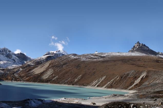 Lago de degelo do Monte Cho Oyu Lago de degelo do Monte Cho Oyu