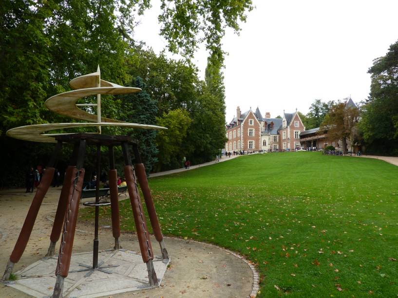 Foi na mansão de Clos-Lucé, próxima ao castelo de Amboise, que Leonardo da Vinci passou os últimos anos de sua vida