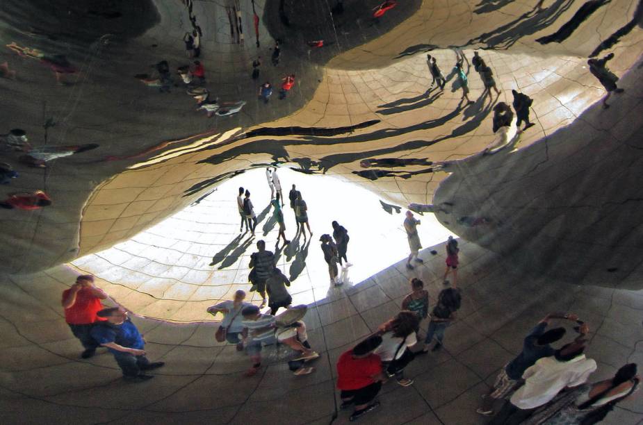 Cloud Gate, escultura do Millennium Park