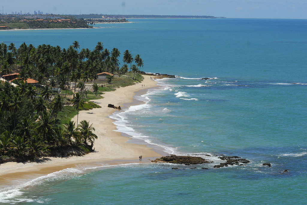 Praia de Coqueirinho, em Conde, Paraíba