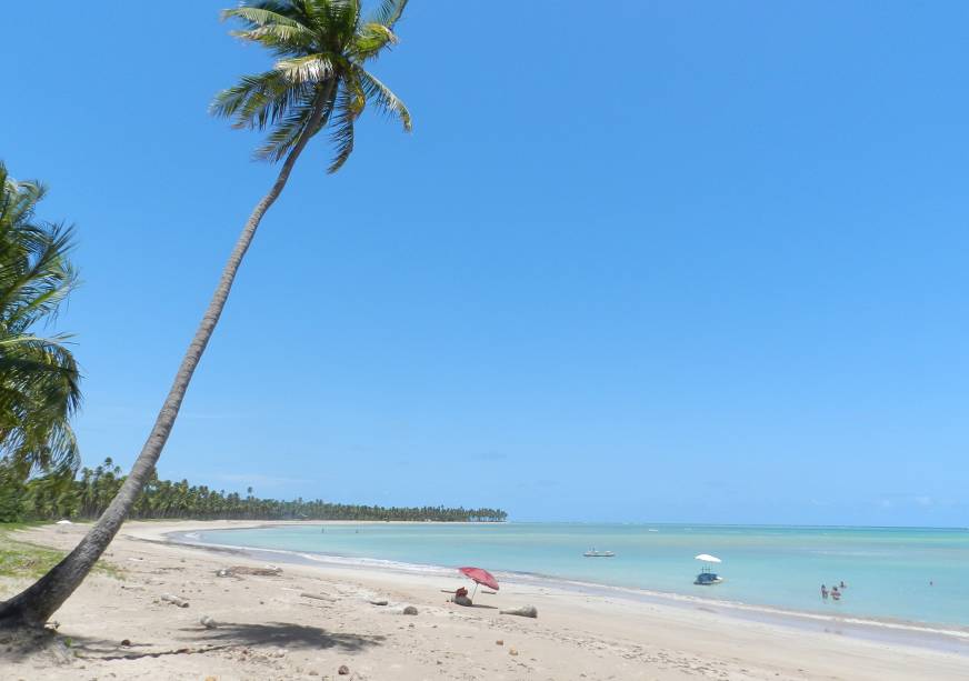 Passar o dia na areia de papo pro ar naquele paraíso quase deserto já é um baita de um programa, mas as piscinas naturais são o clímax 