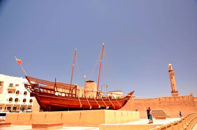 O Dubai Museum, instalado no antigo forte Al-Fahidi, é uma excelente introdução à história local O Dubai Museum, instalado no antigo forte Al-Fahidi, é uma excelente introdução à história local