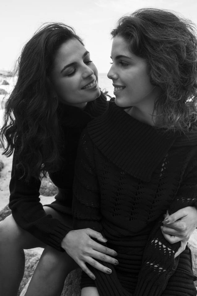 A atriz e cantora Emanuelle Araujo (à esquerda) com sua filha Bruna A atriz e cantora Emanuelle Araujo (à esquerda) com sua filha Bruna