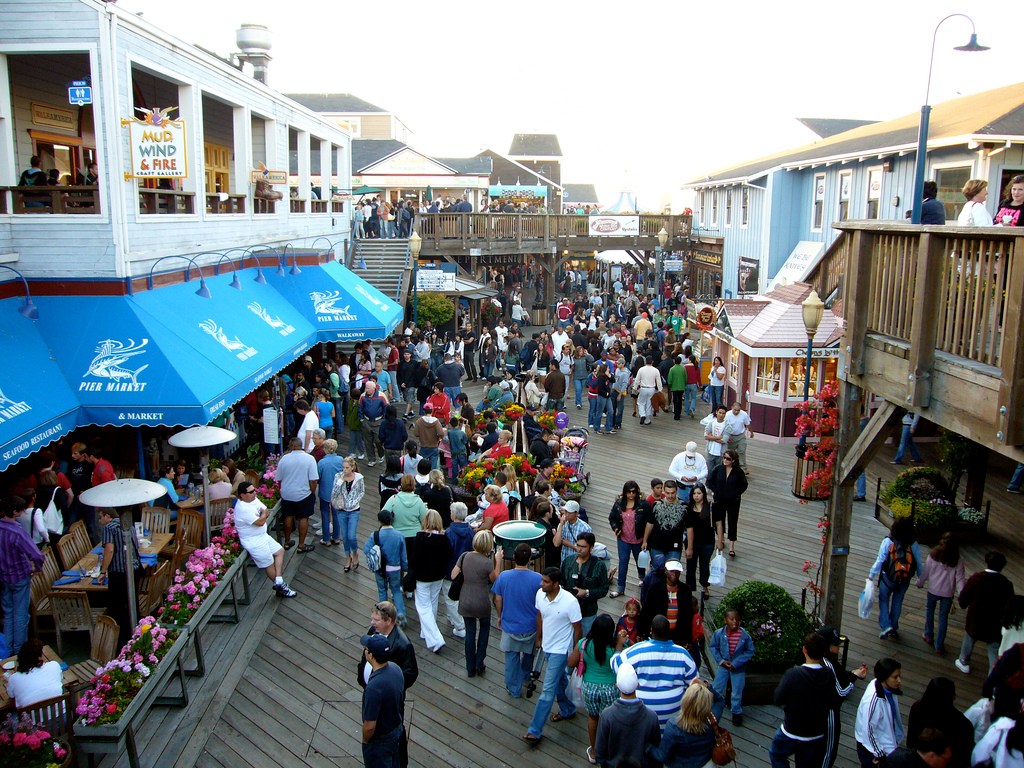 Pier 39, Fishermans Wharf, San Francisco, Estados Unidos